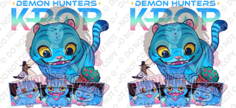 K-Pop Dem Hunters 16oz UVDTF Wrap