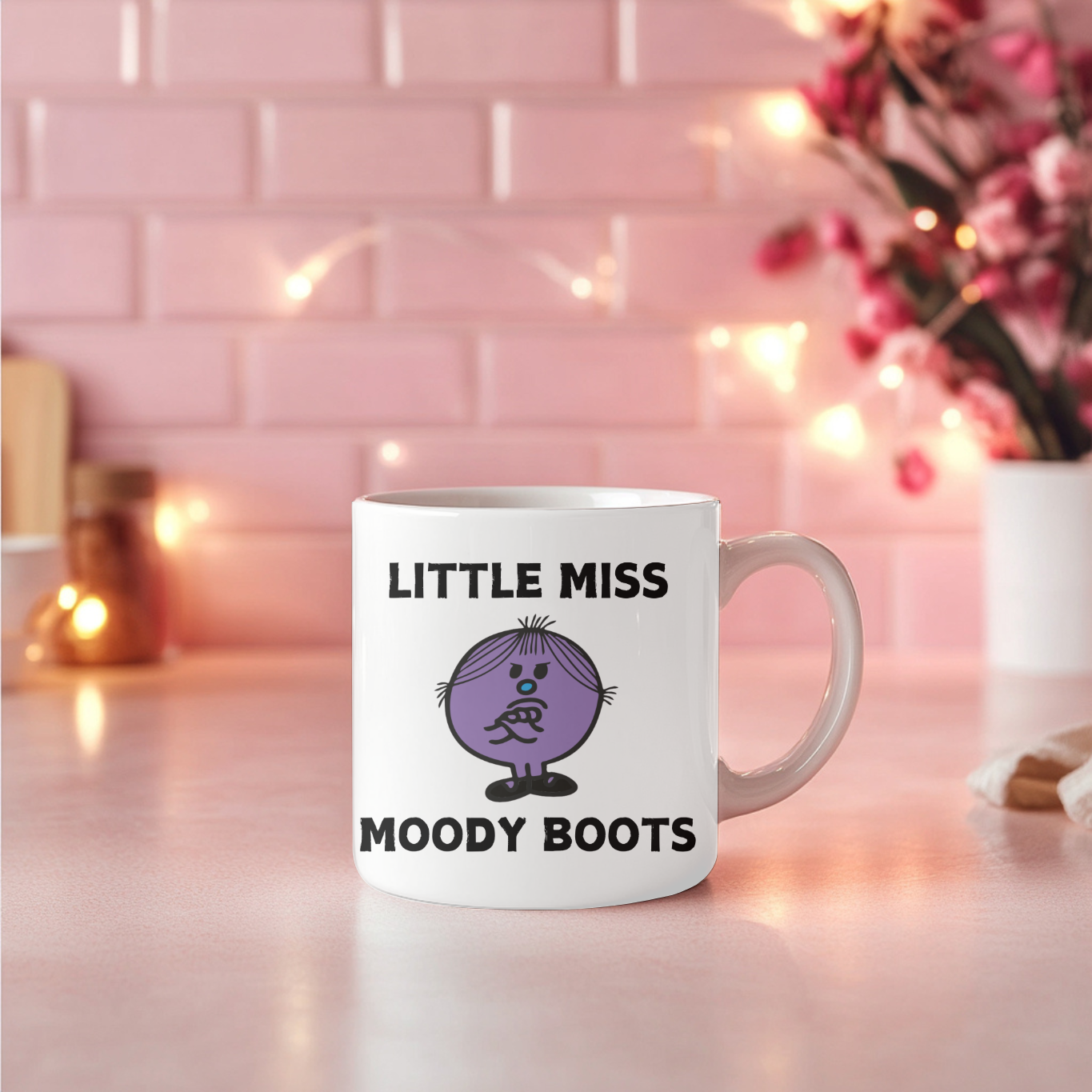 Little Miss Moody Boots 11oz Coffee/Tea Mug
