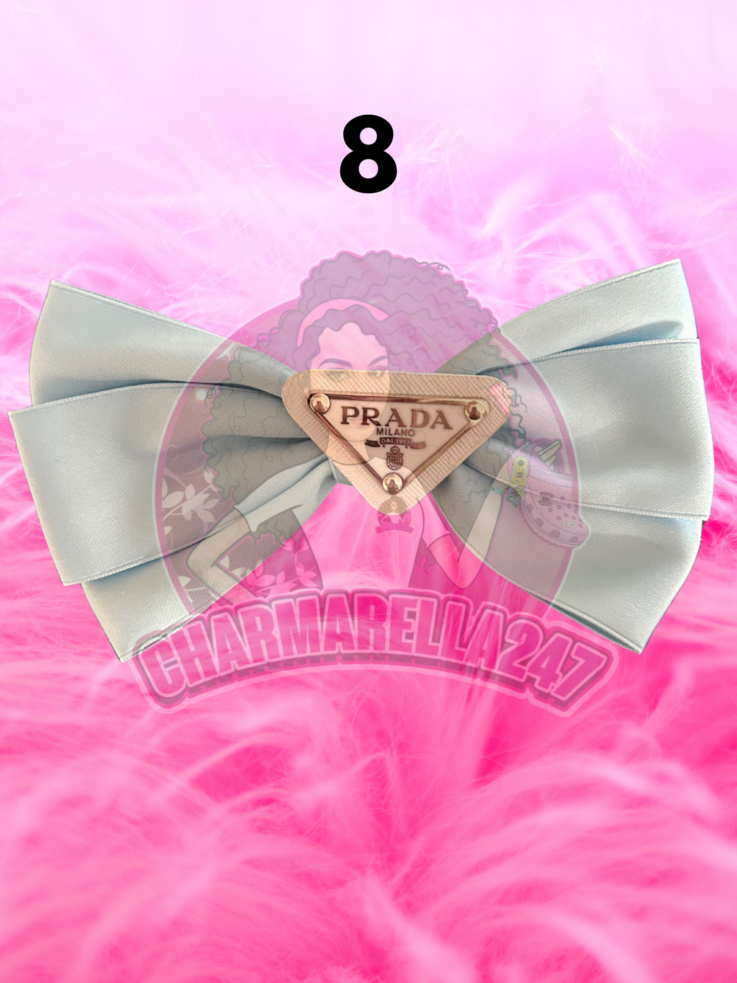 Shoe Clog Croc Bows