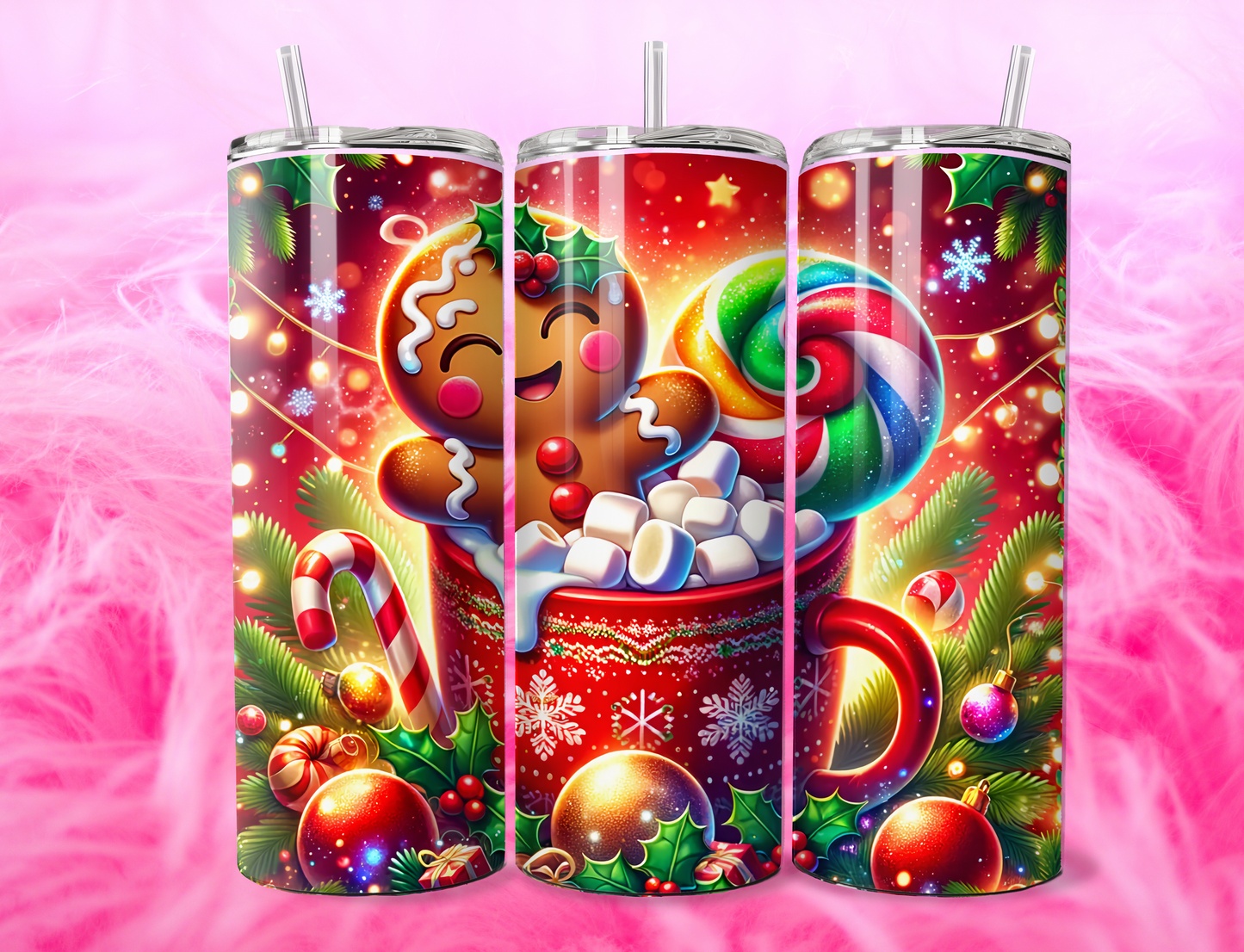 CHRISTMAS DESIGNS 20oz Tumbler