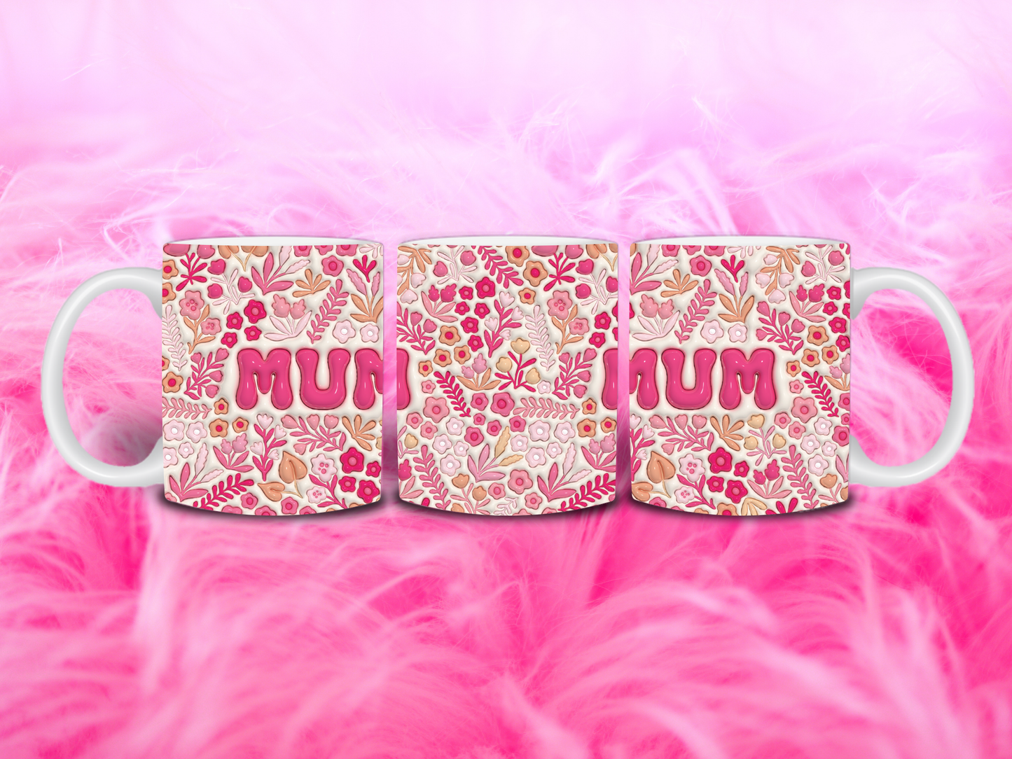 Mum Floral 11oz Mug