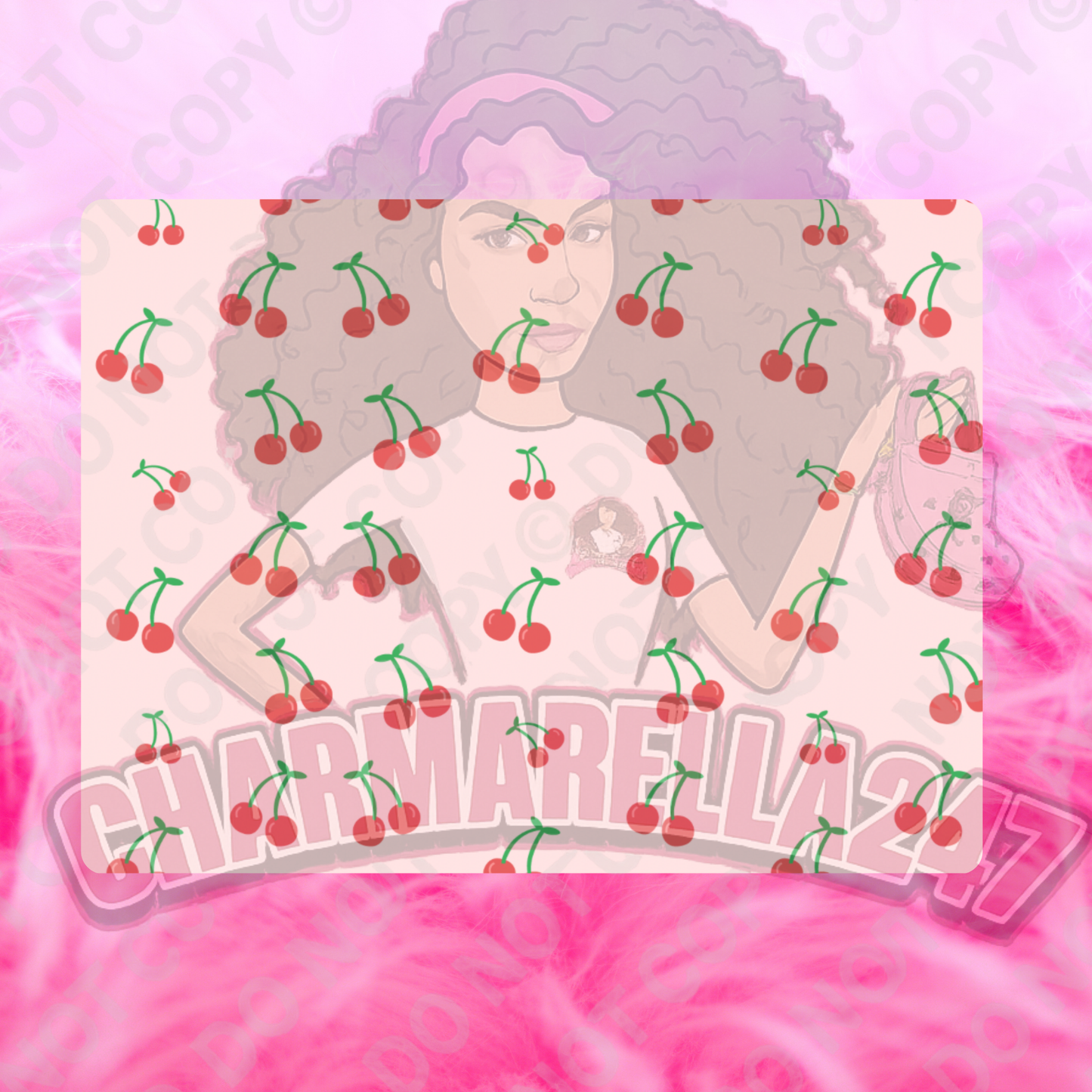 Cherry Drop Chopping Board