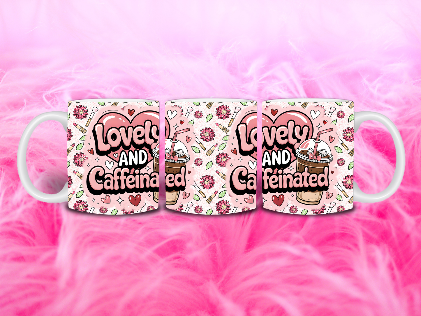 Lovely & Caffeinated 11oz Mug