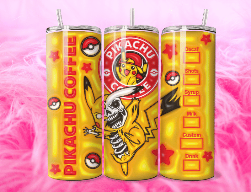 Pika-Chu Coffee 20oz Tumbler
