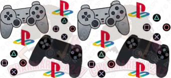 Play- Station Controller 16oz UVDTF Wrap