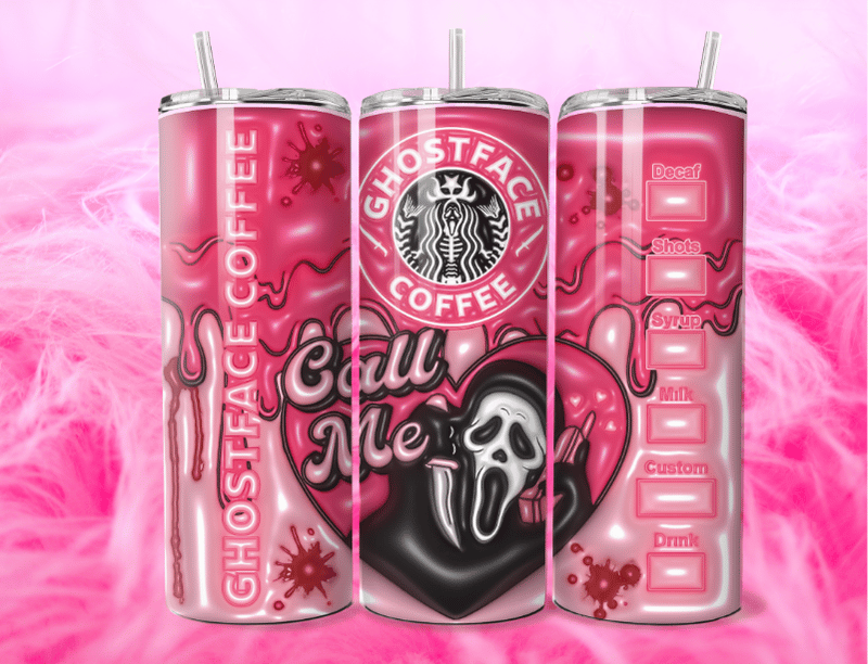 Ghost-Face Coffee 20oz Tumbler