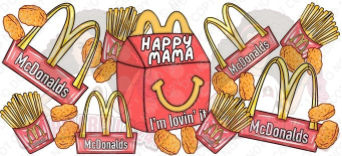 McDonald’s 16oz UVDTF Wrap