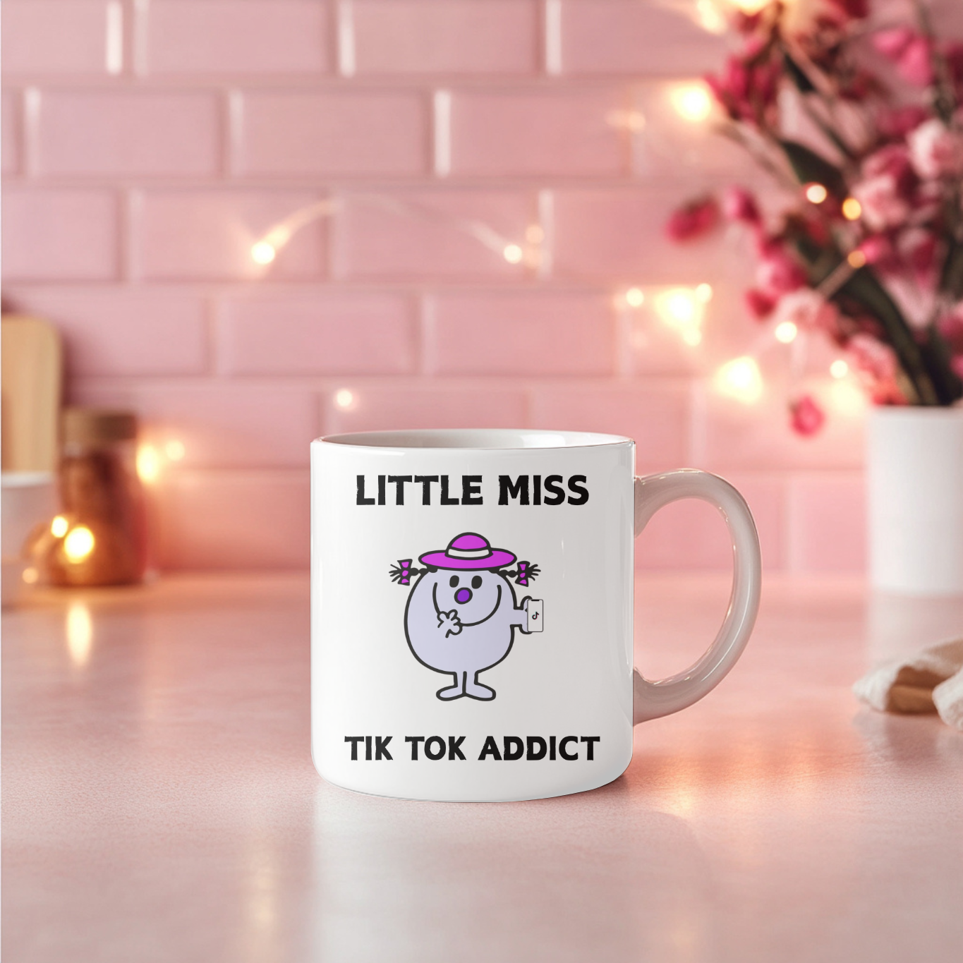 Little Miss Tik Tok Addict 11oz Coffee/Tea Mug