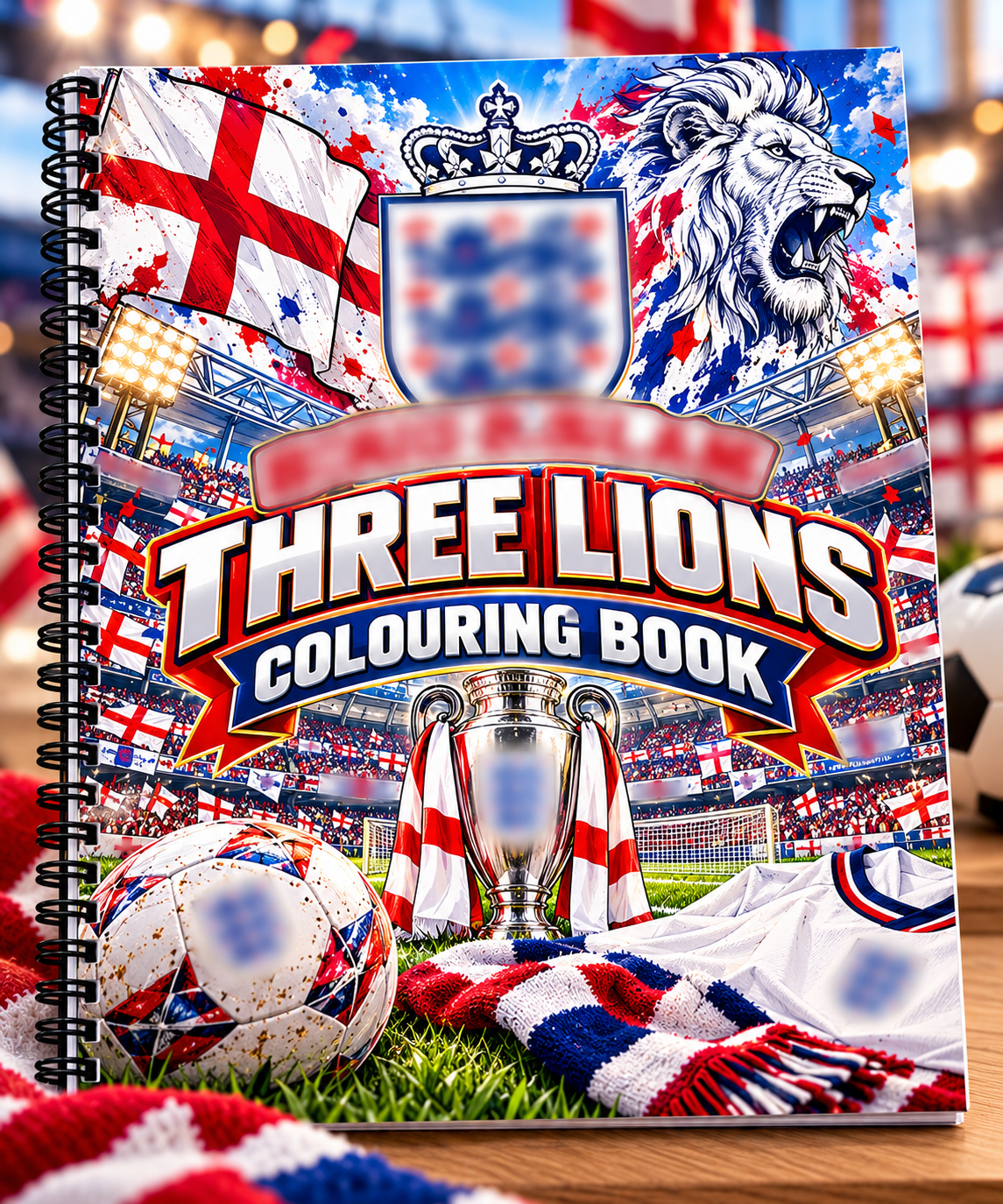 Eng-land A4 Colouring Book