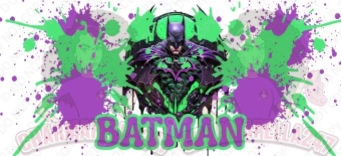 Bat-Man 16oz UVDTF Wrap