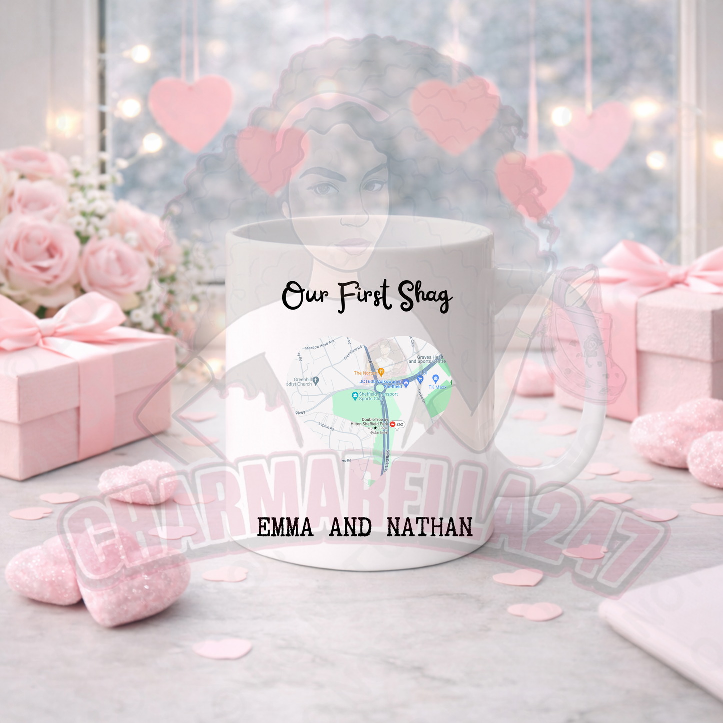 Our First Night Together Valentines 11oz Mug