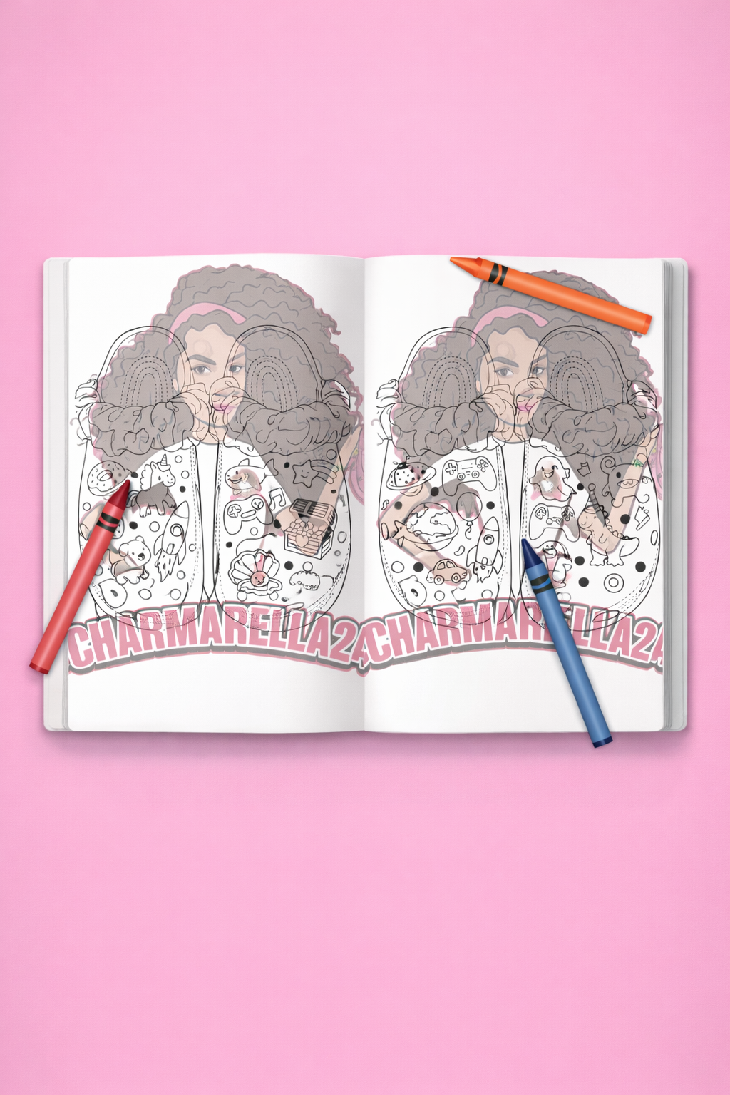Personalised Colouring Book