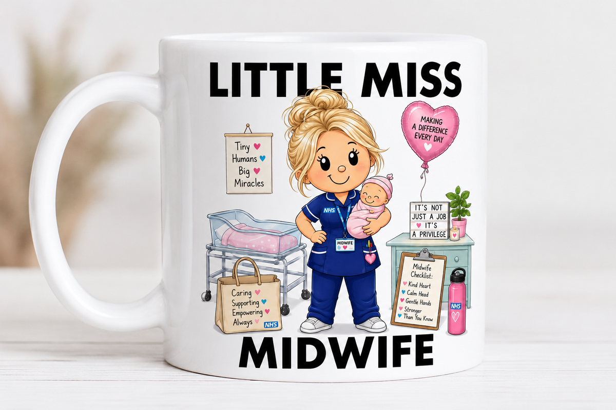Little Miss Midwife 11oz Coffee/Tea Mug