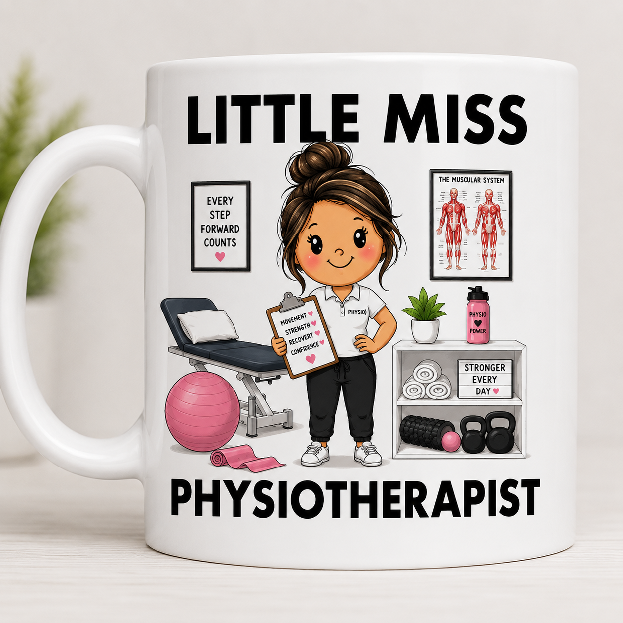 Little Miss Physiotherapist 11oz Coffee/Tea Mug