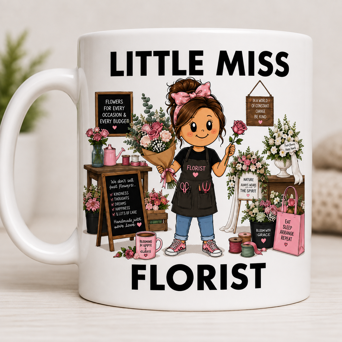 Little Miss Florist 11oz Coffee/Tea Mug