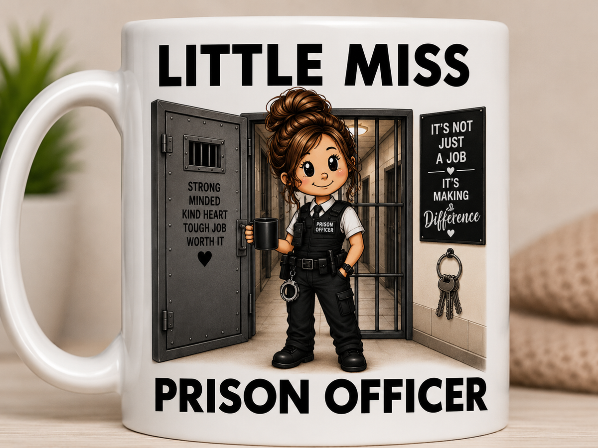 Little Miss Prison Officer 11oz Coffee/Tea Mug