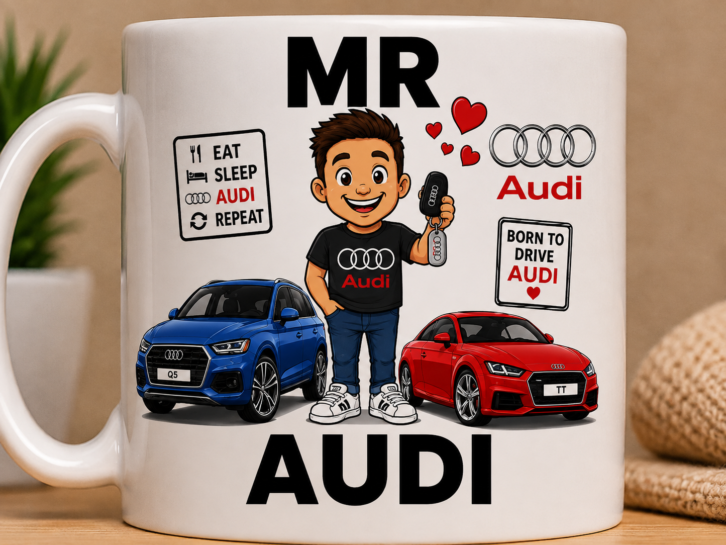 Mr Audi 11oz Coffee/Tea Mug