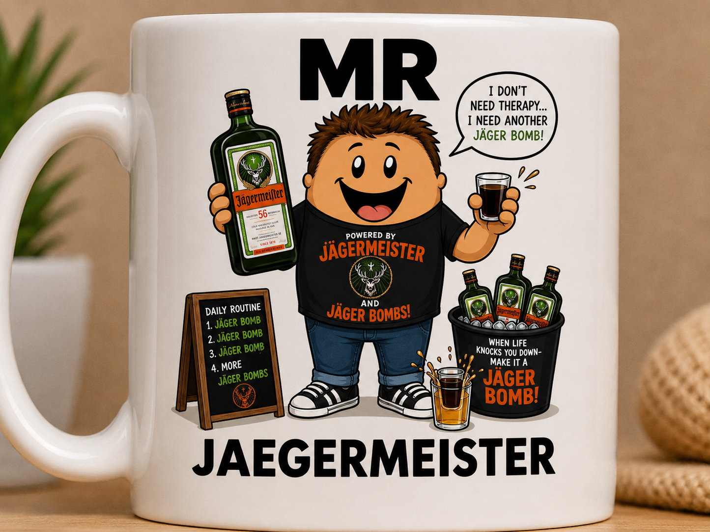 Mr Jaegermeister 11oz Coffee/Tea Mug