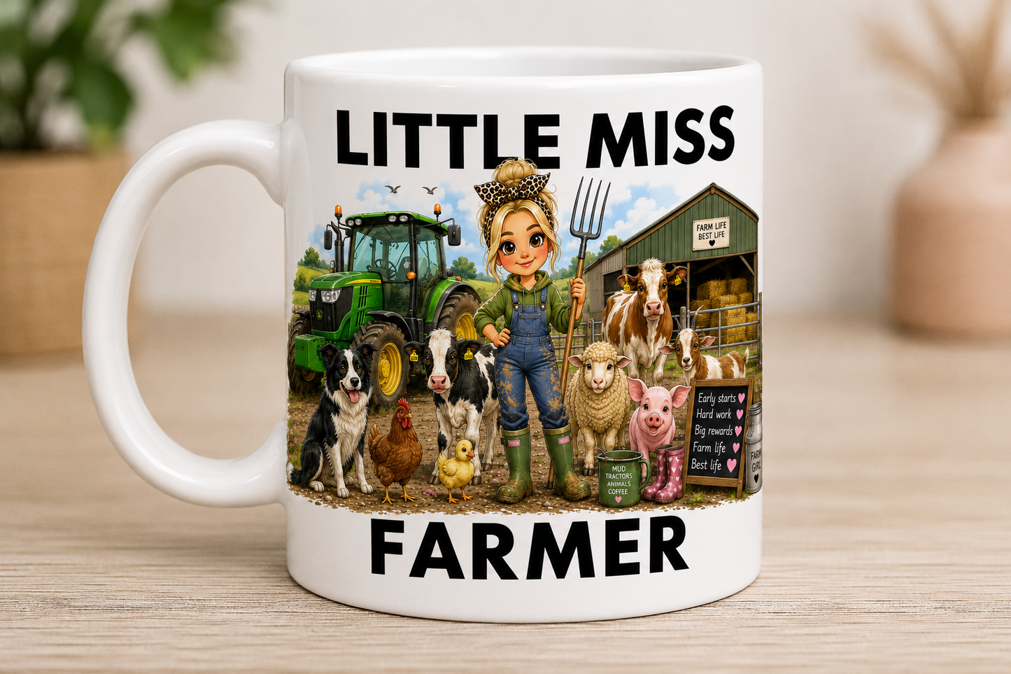 Little Miss Farmer 11oz Coffee/Tea Mug