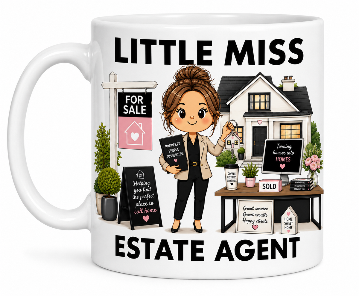 Little Miss Estate Agent 11oz Coffee/Tea Mug