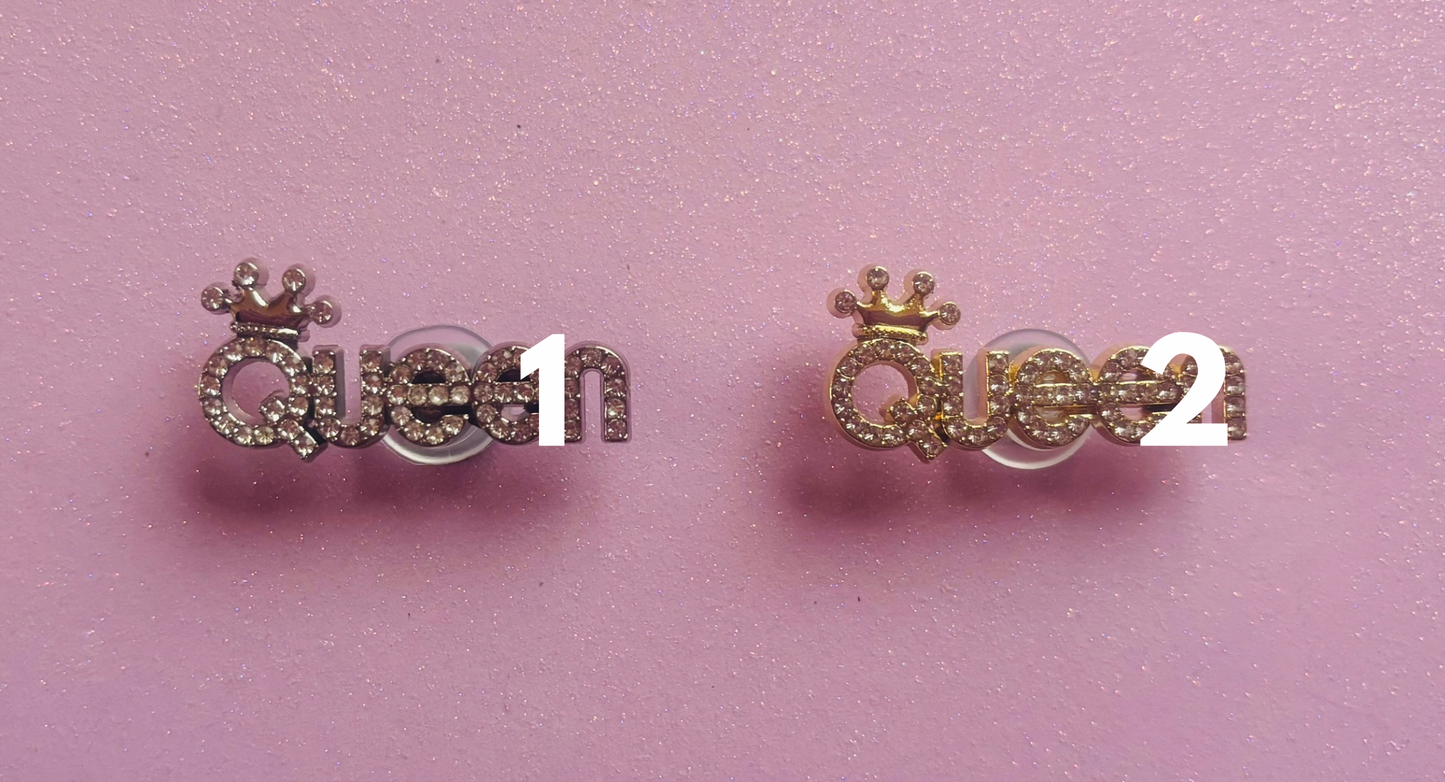 QUEEN Metal Charms