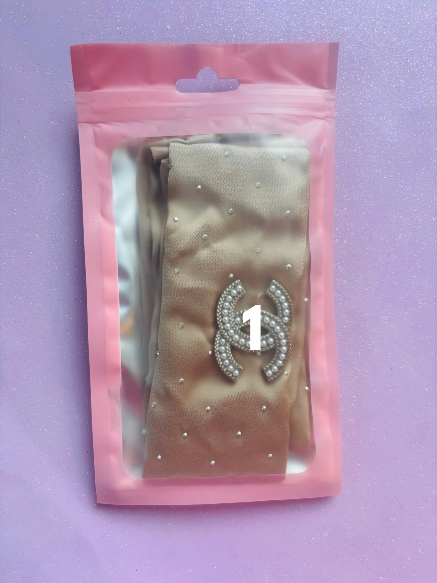 Sparkle Shoe Clog Strap Scrunchies