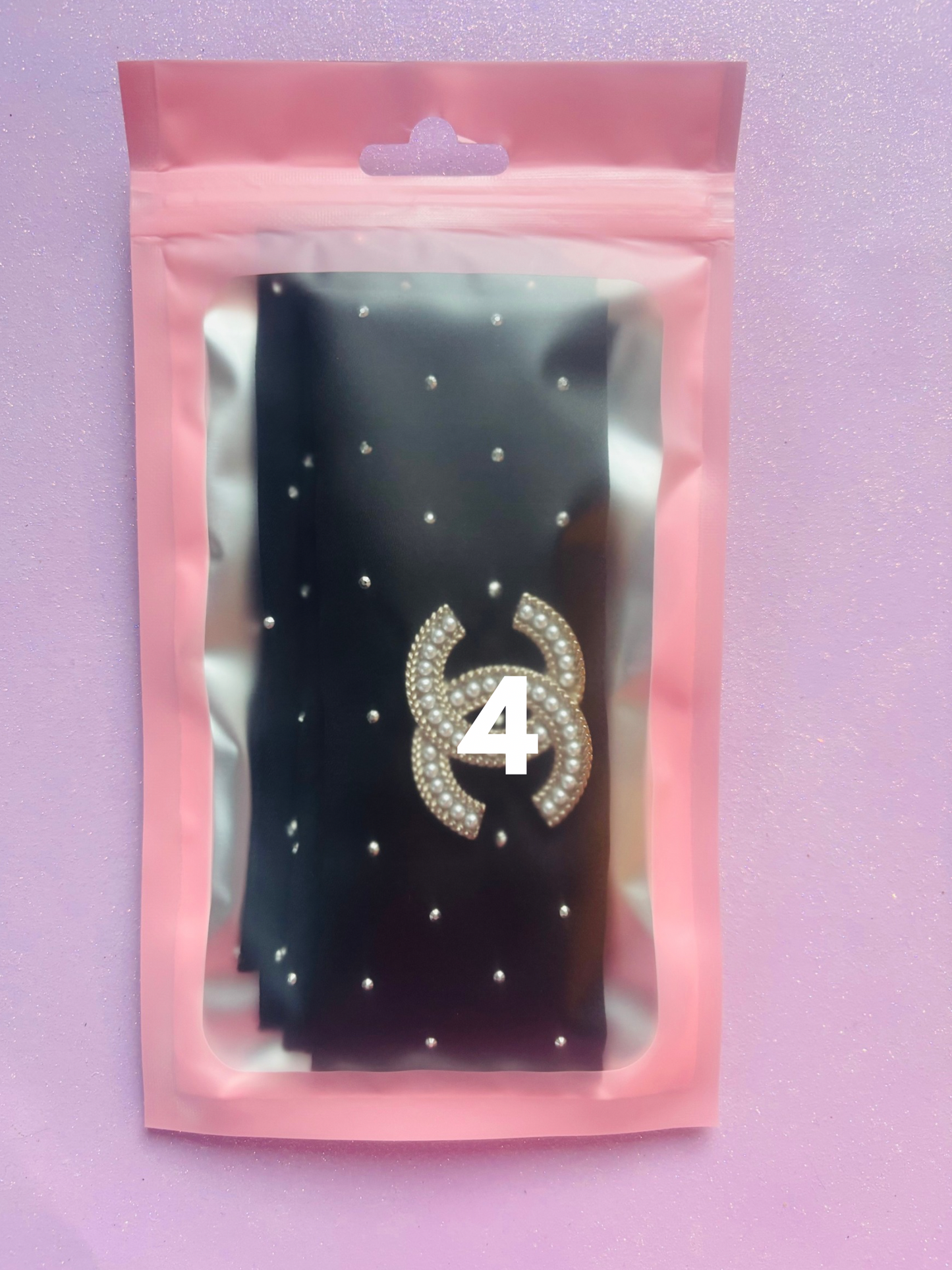 Sparkle Shoe Clog Strap Scrunchies