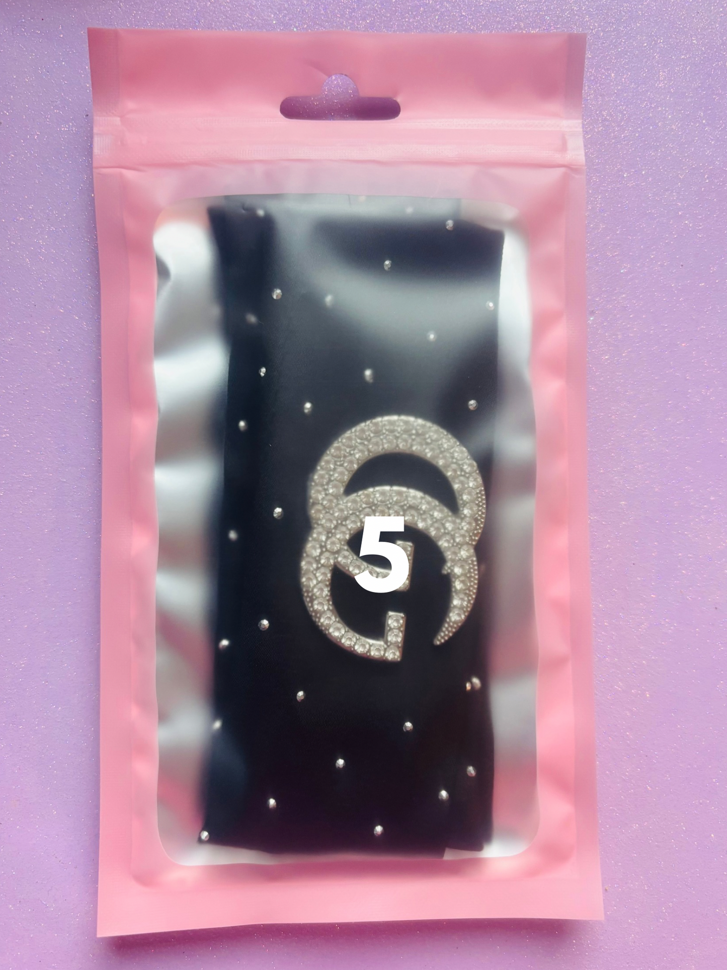 Sparkle Shoe Clog Strap Scrunchies