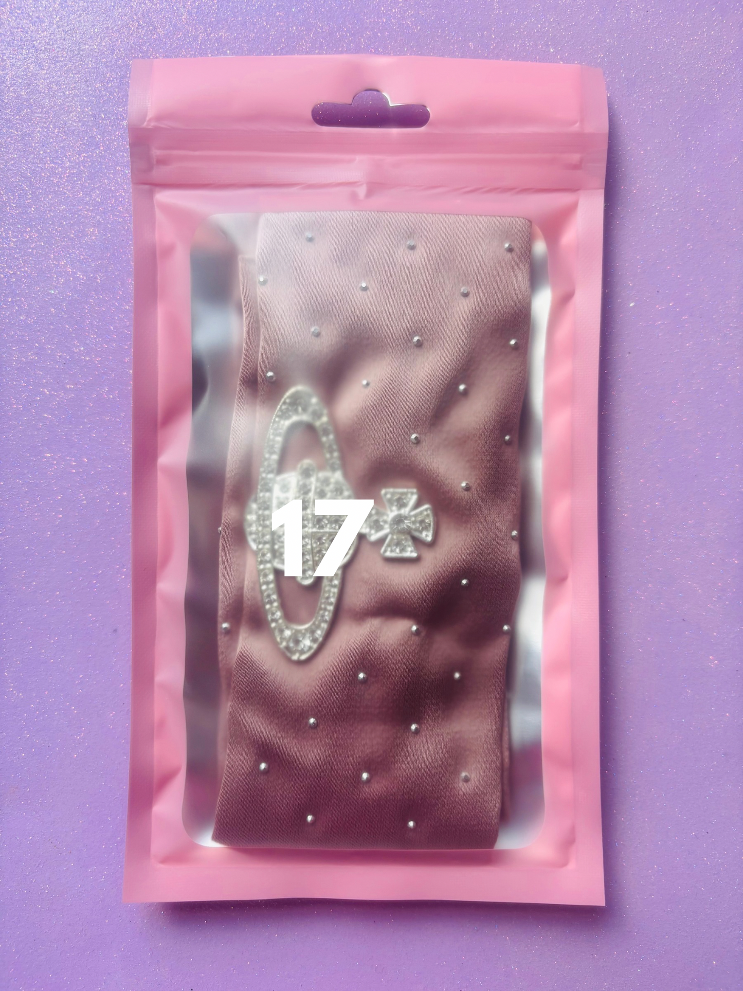 Sparkle Shoe Clog Strap Scrunchies
