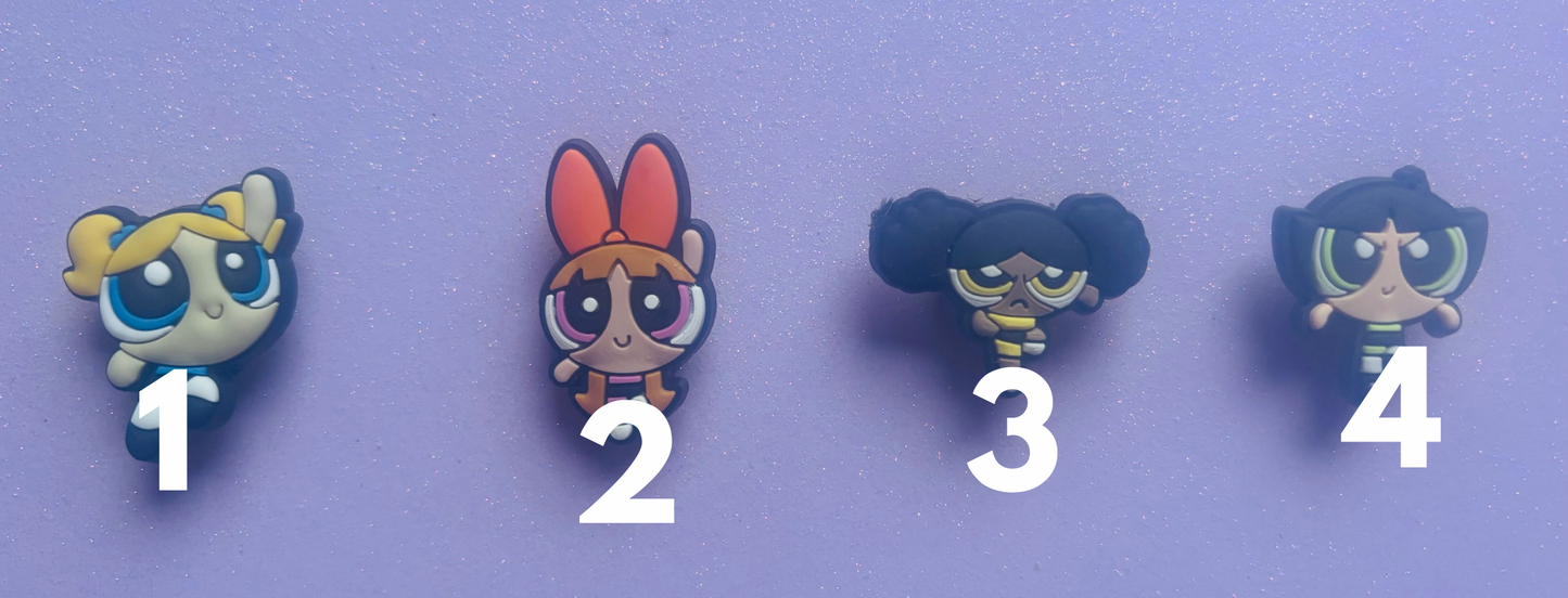 P PUFF GIRLS PVC Charms