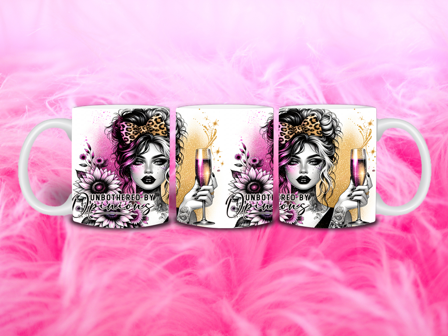 Unbothered By Opinions 11oz Mug