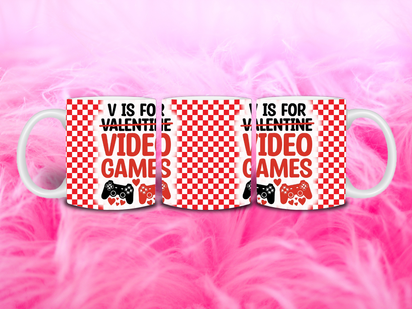 V Is For Video Games 11oz Mug