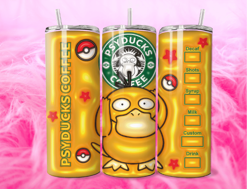 Psyducks Coffee 20oz Tumbler