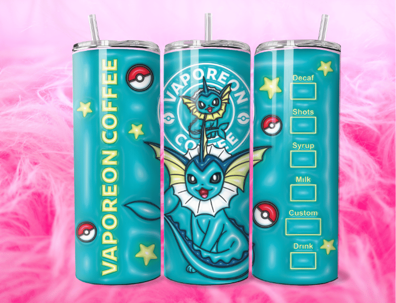 Vaporeon Coffee 20oz Tumbler