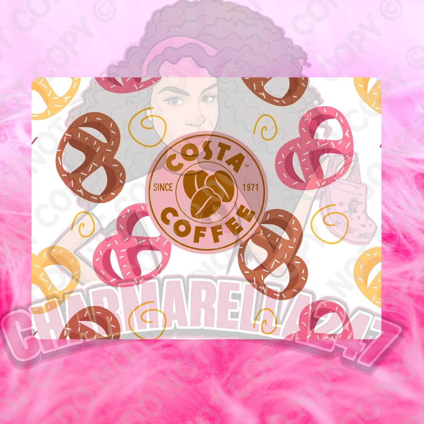 Cos-ta Pretzel Chopping Board