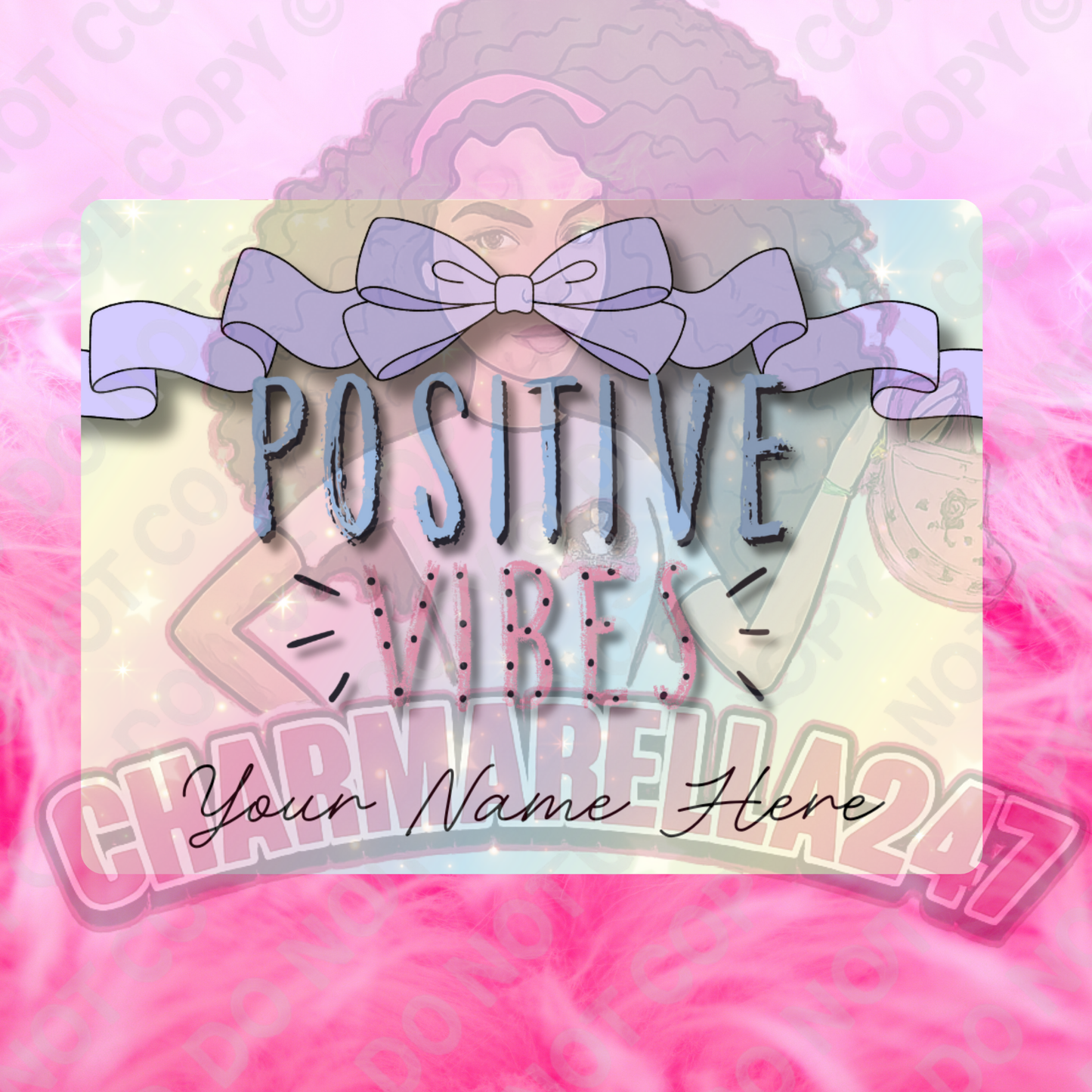Positive Vibes Chopping Board