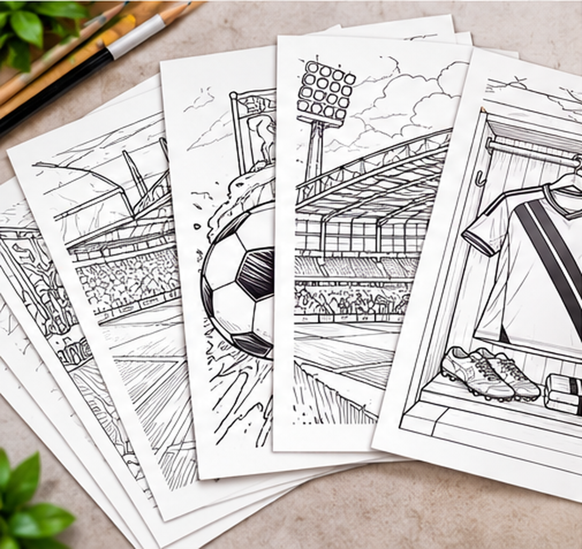 New-Castle A4 Colouring Book