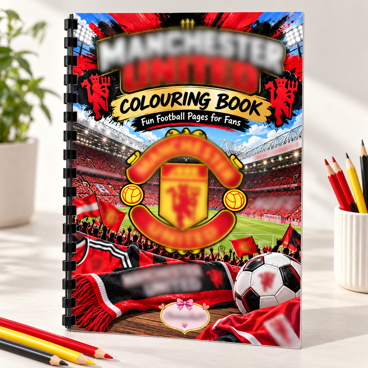 Man-United A4 Colouring Book
