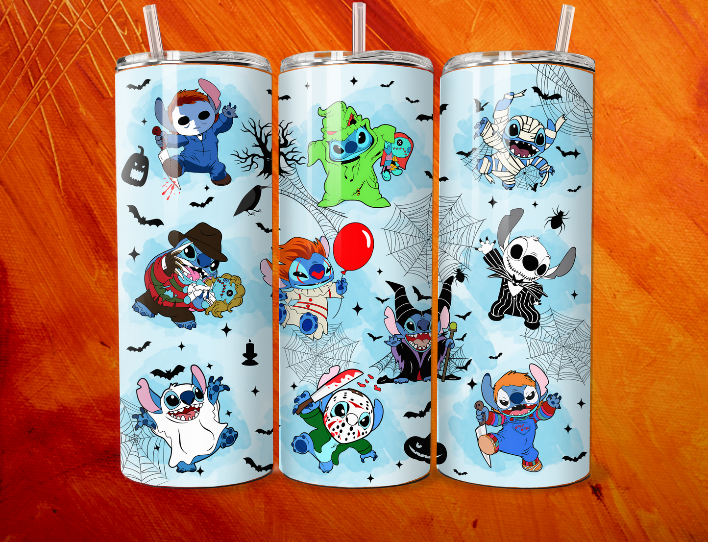 Halloween Spooky Tumblers