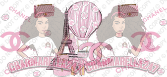 Cha-nel 16oz UVDTF Wrap