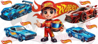 Hot Wheels 16oz UVDTF Wrap