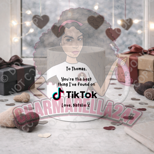 Best Thing Found On T-Tok Valentines 11oz Mug