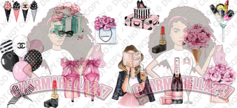 Cha-nel 16oz UVDTF Wrap