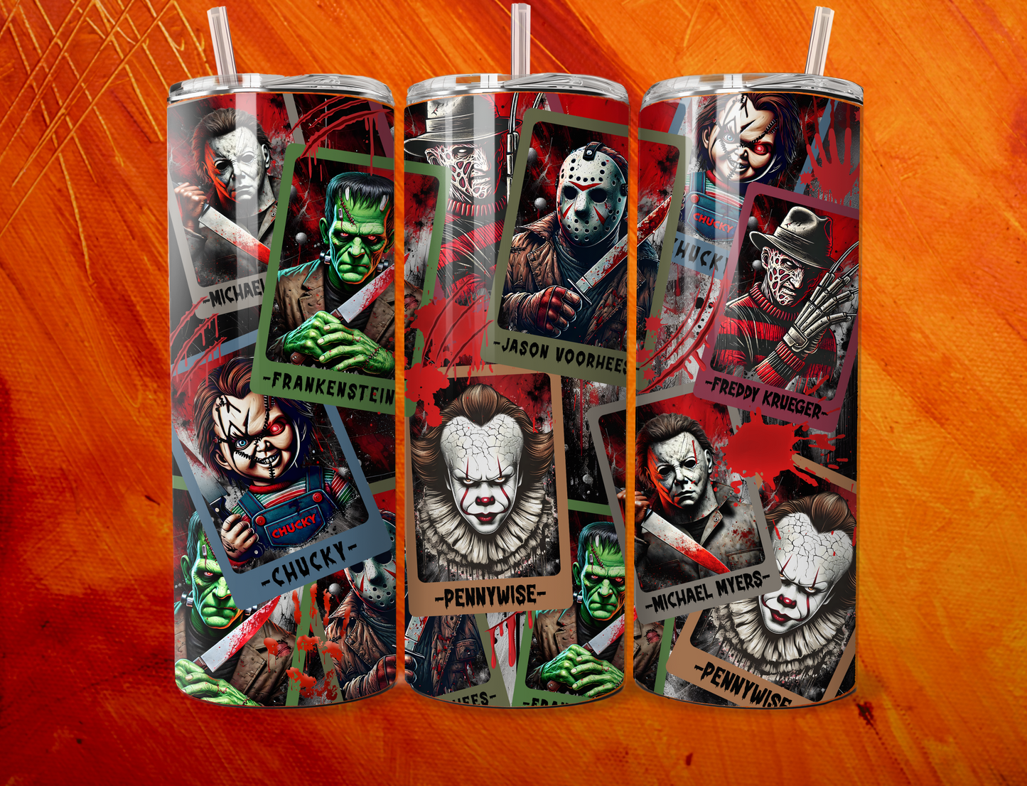 Halloween Spooky Tumblers