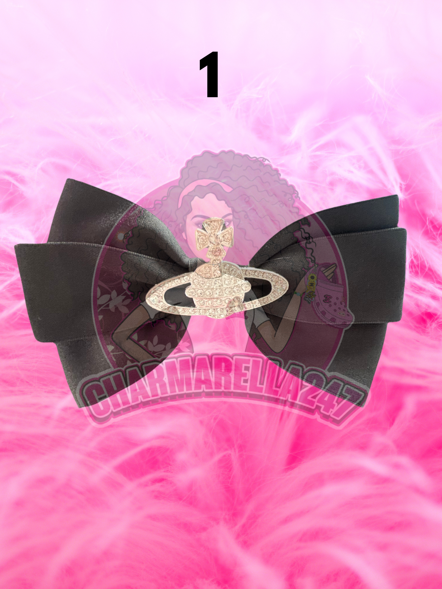 Shoe Clog Croc Bows