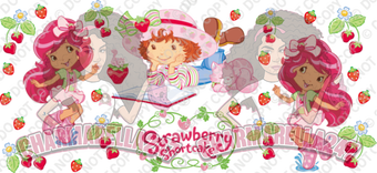 Strawb Shortcake UVDTF Wrap
