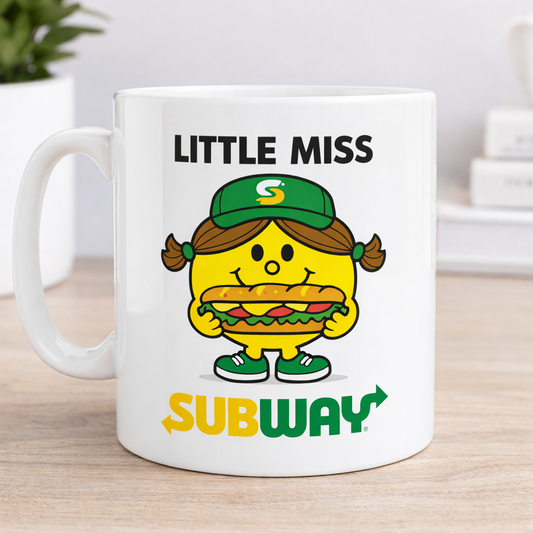 Little Miss Subway 11oz Coffee/Tea Mug
