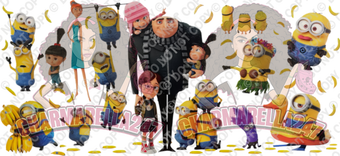 Despicable - Me 16oz UVDTF Wrap