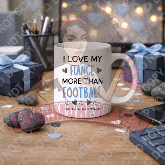 Funny Football Valentines 11oz Mug