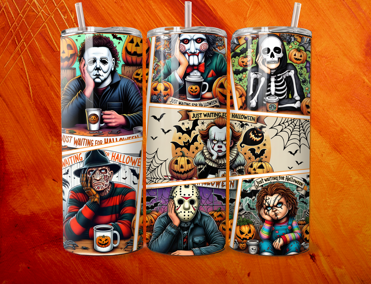 Halloween Spooky Tumblers
